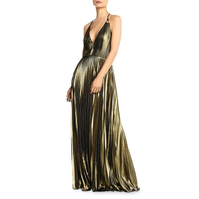 Aidan By Aidan Mattox Halter Gown