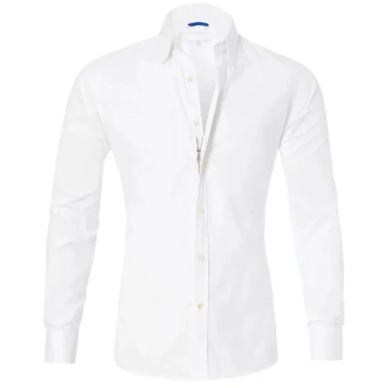 Alejandro™ | Wrinkle-free Shirt with Zipper