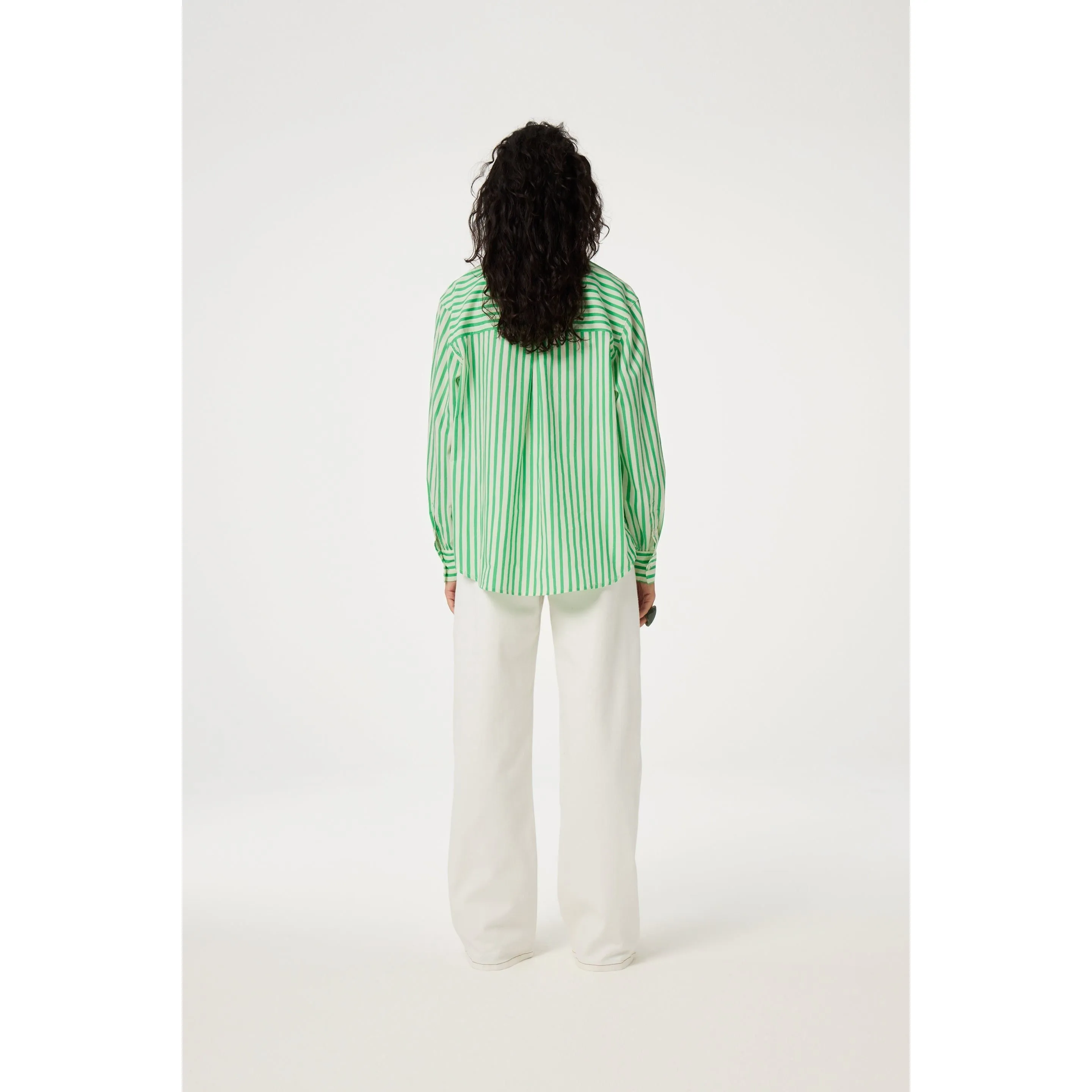 Alex Green Apple Blouse Green