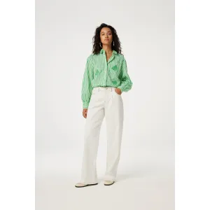 Alex Green Apple Blouse Green