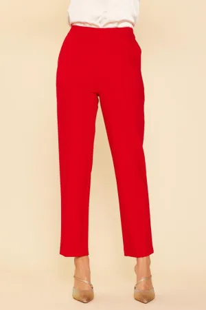 Ask Away Knit Pintuck Trouser