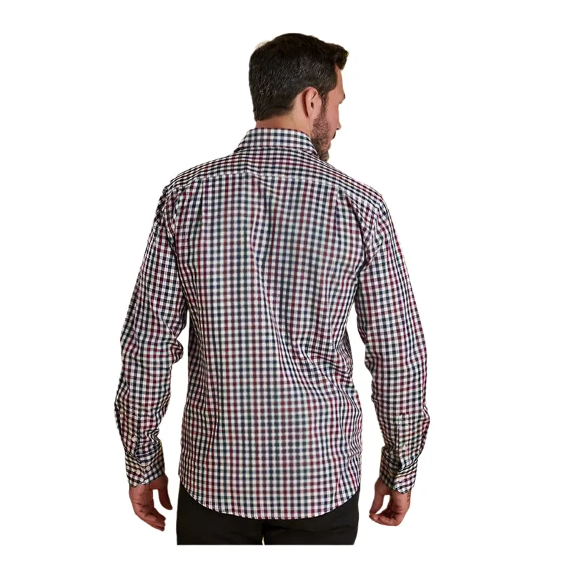 Barbour Lawton Mens Shirt - Plum