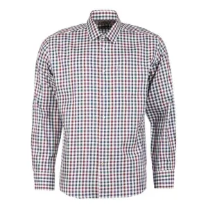 Barbour Lawton Mens Shirt - Plum