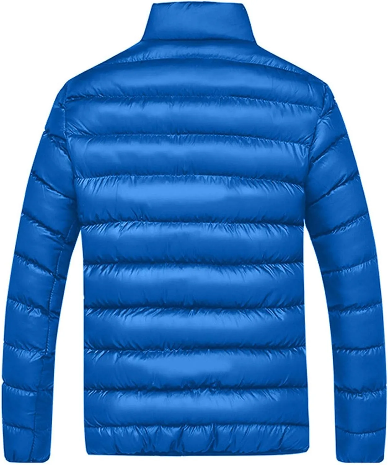 BIFUTON Winter Jackets for Men,Men's Winter Jacket - Lightweight Quilted Puffer Parka Coat Warm Padded Windbreaker Ski Jacket