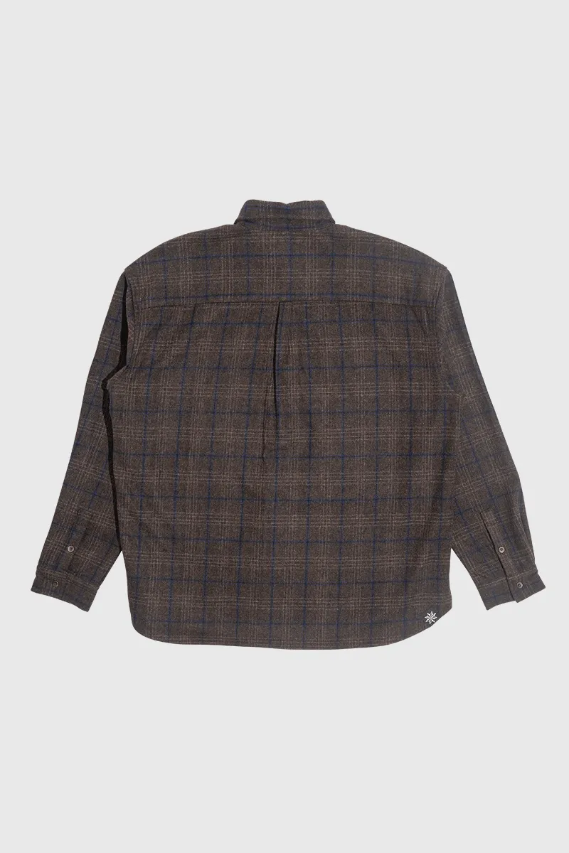 Big LS Shirt - Chocolate Plaid
