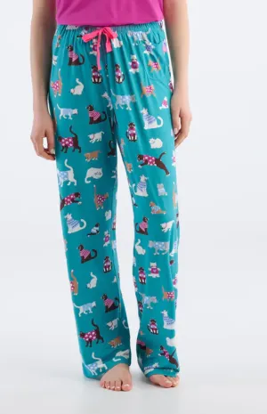 Capelton Road Women's Cute Cats Pajama Pants