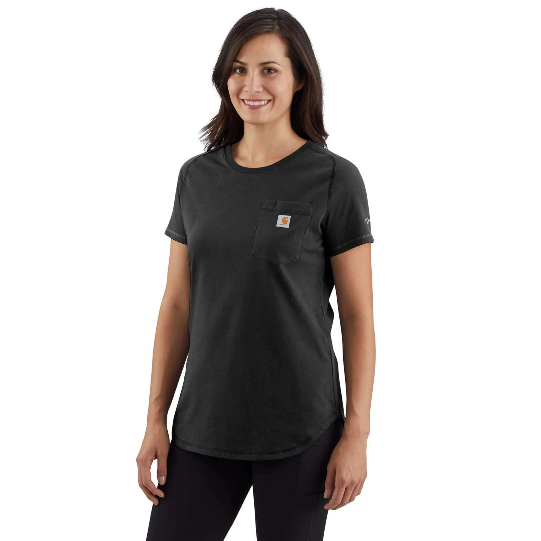 Carhartt Womens Relaxed Fit Midweight Pocket T-Shirt 106650