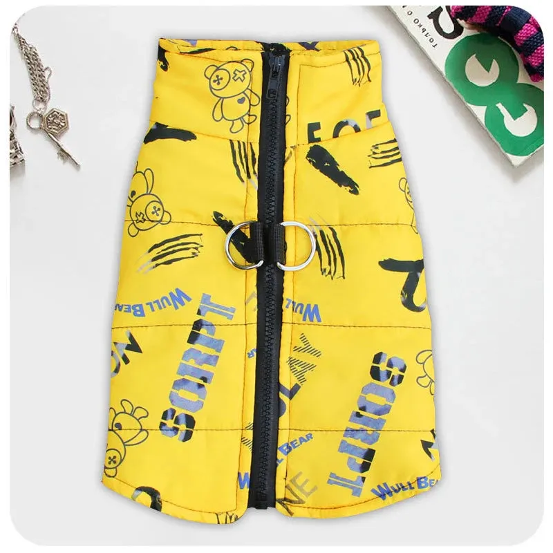 Colorful Waterproof Dog Jacket