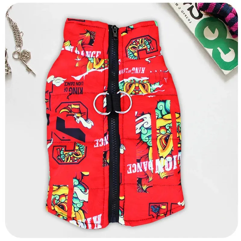 Colorful Waterproof Dog Jacket