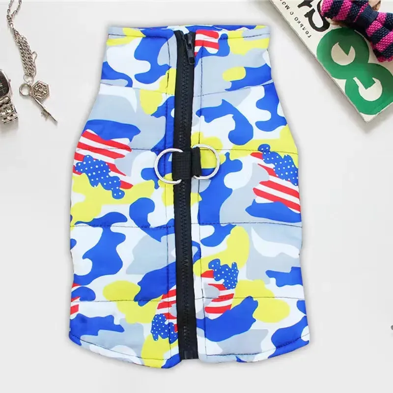 Colorful Waterproof Dog Jacket