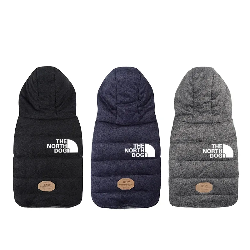 CozyHood™ Winter Dog Jacket - Soft, Thick Cotton Hooded Coat