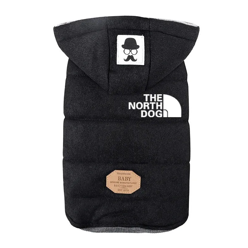 CozyHood™ Winter Dog Jacket - Soft, Thick Cotton Hooded Coat