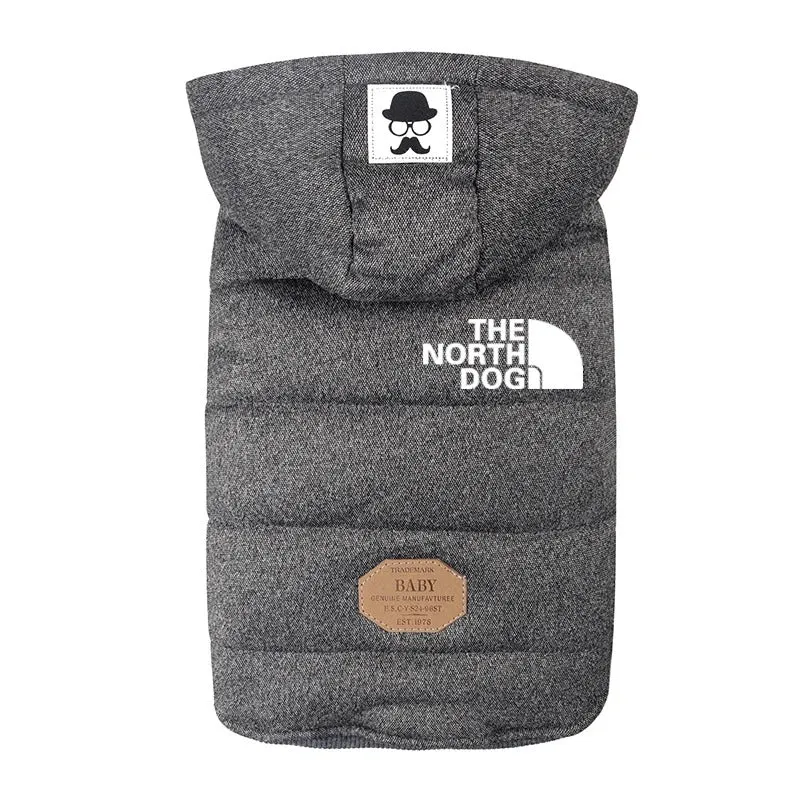 CozyHood™ Winter Dog Jacket - Soft, Thick Cotton Hooded Coat