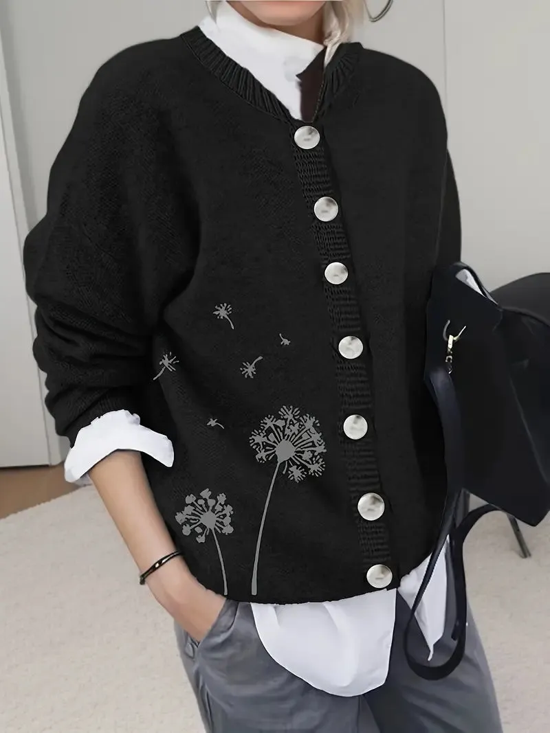 Dahli - Dandelion Dreams vest met knopen
