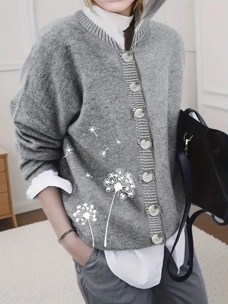 Dahli - Dandelion Dreams vest met knopen