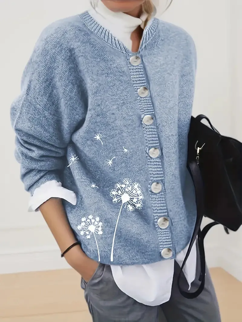 Dahli - Dandelion Dreams vest met knopen
