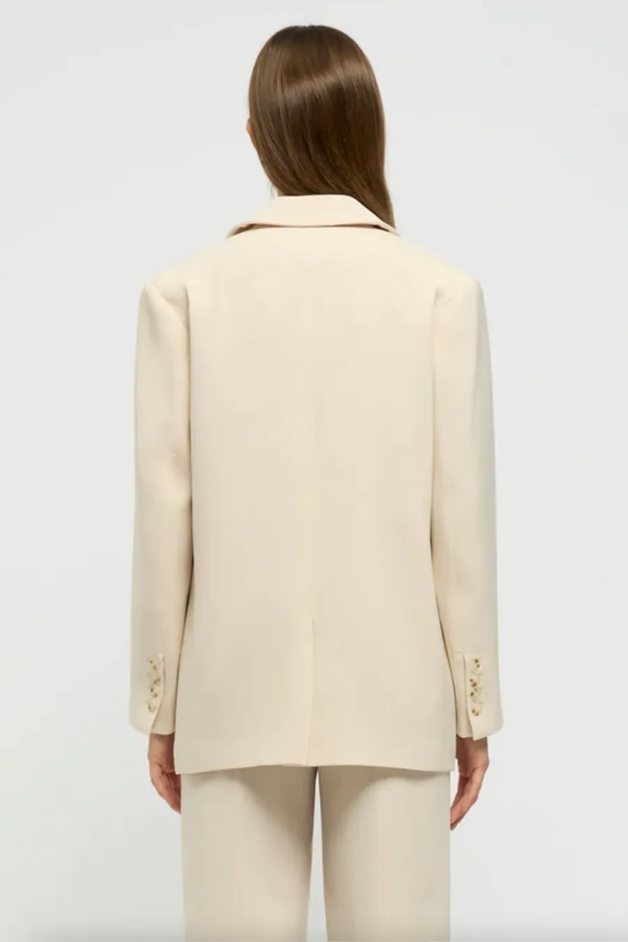 Delos Tailored Blazer Buttercream