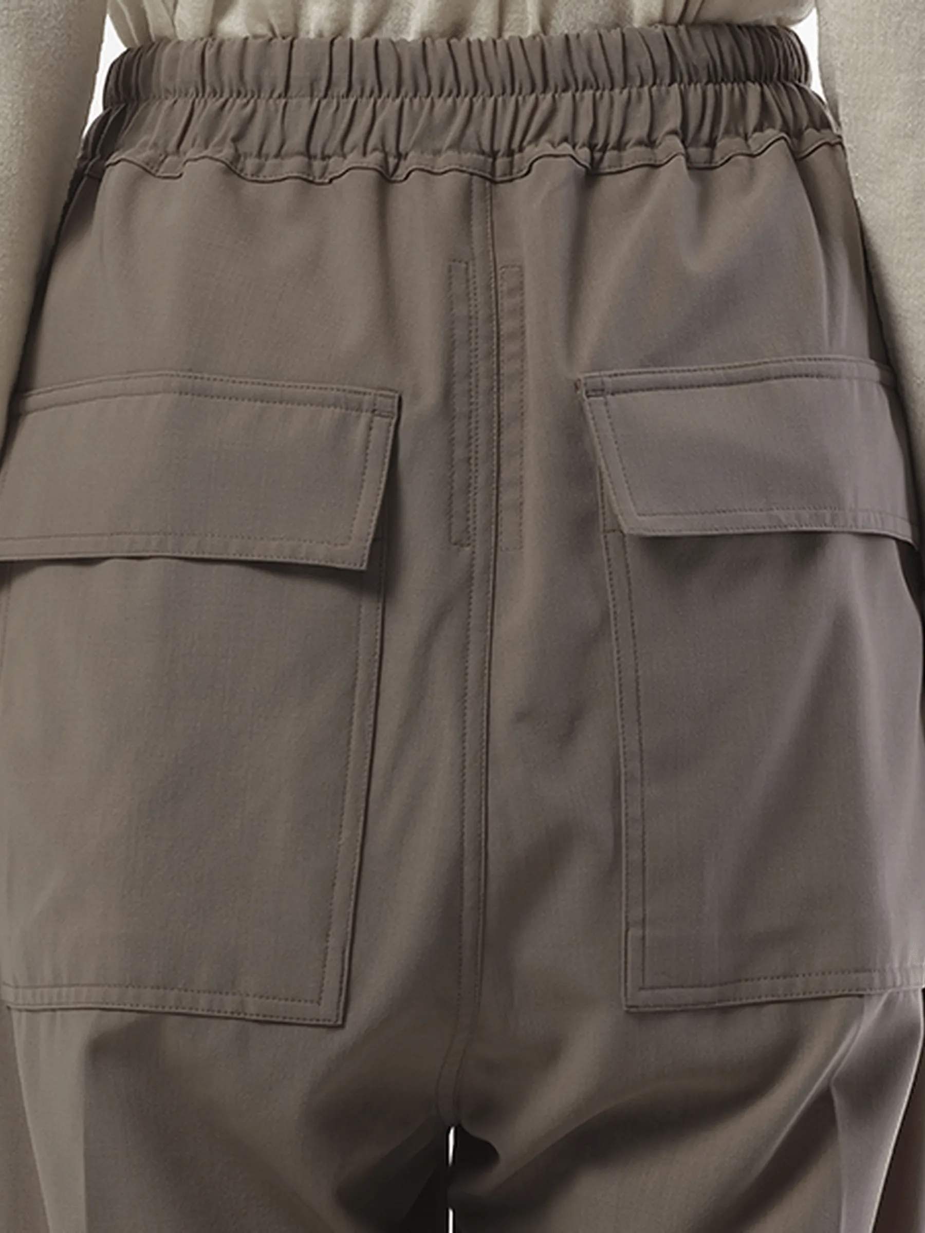 Drawstring Astaires Cropped in Dust