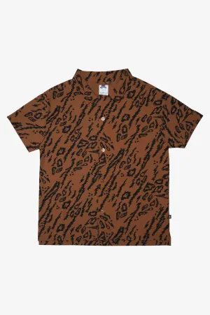 Dri-Fit Button-Down Kids Skate Shirt
