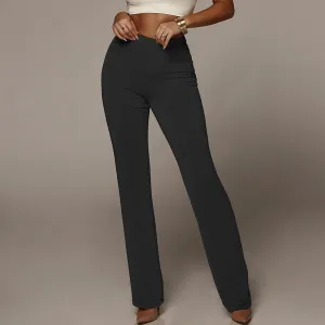 Fashion Hip-Flare Pants