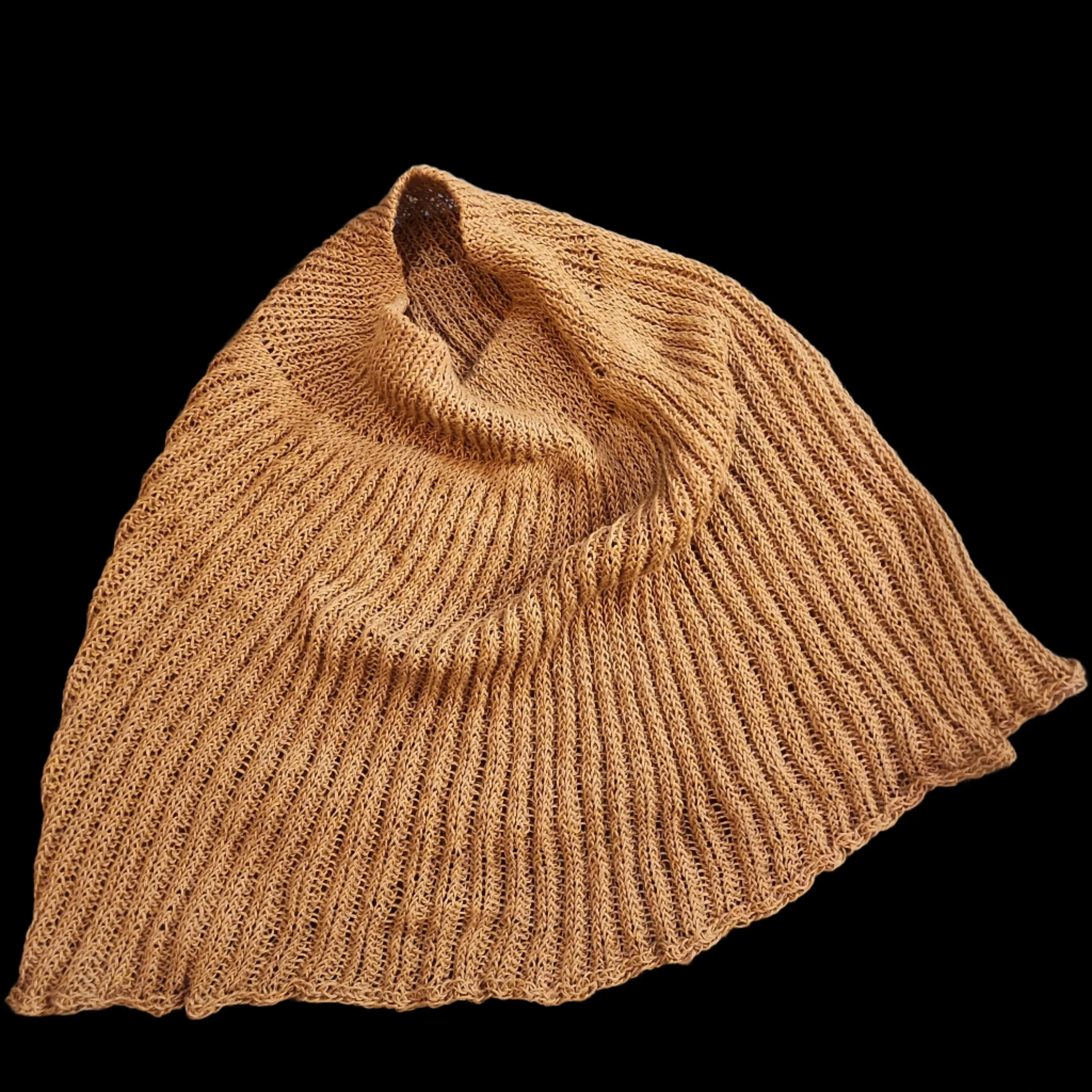 Hand knit shrug / Capelet (Linen)