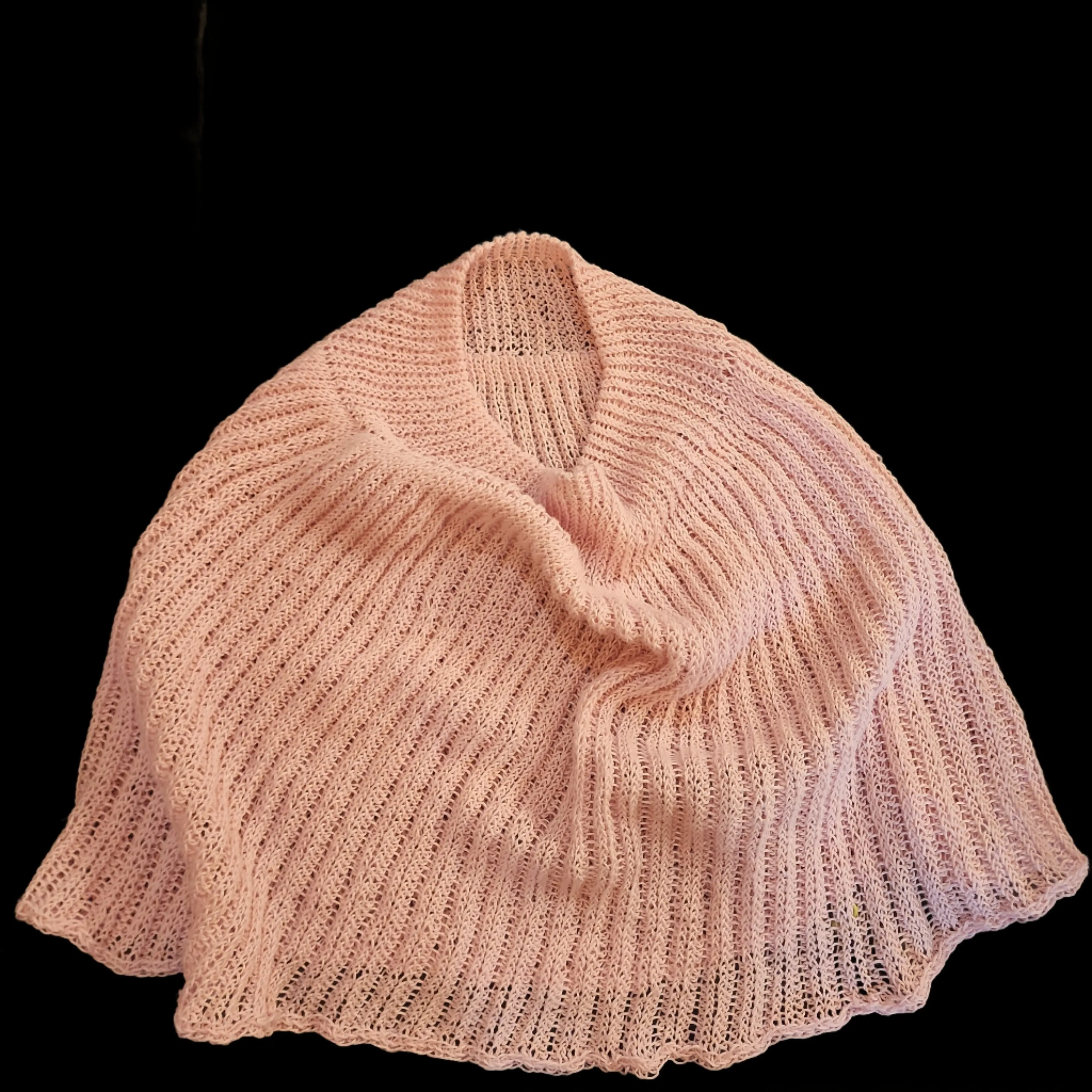 Hand knit shrug / Capelet (Linen)