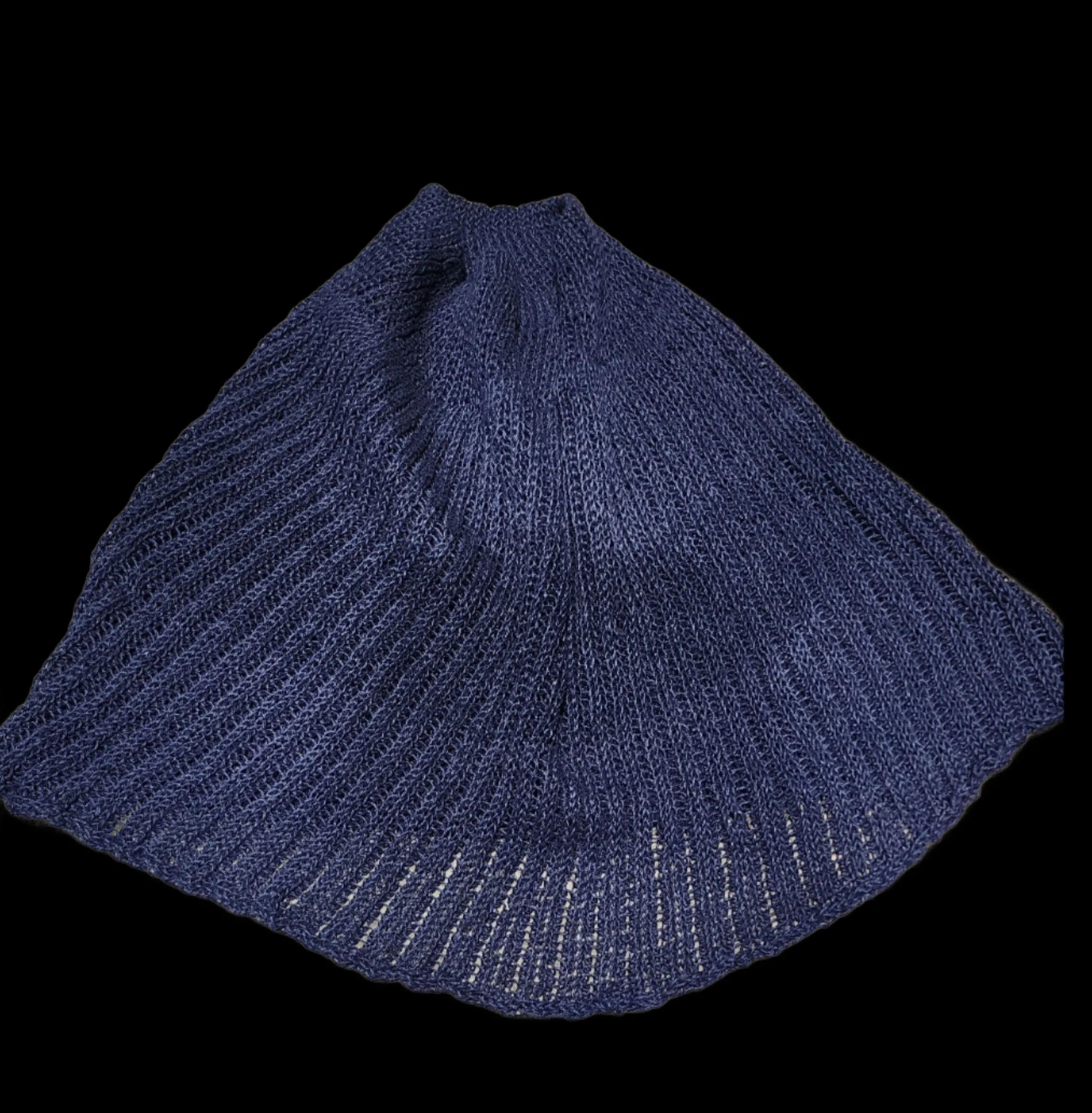 Hand knit shrug / Capelet (Linen)