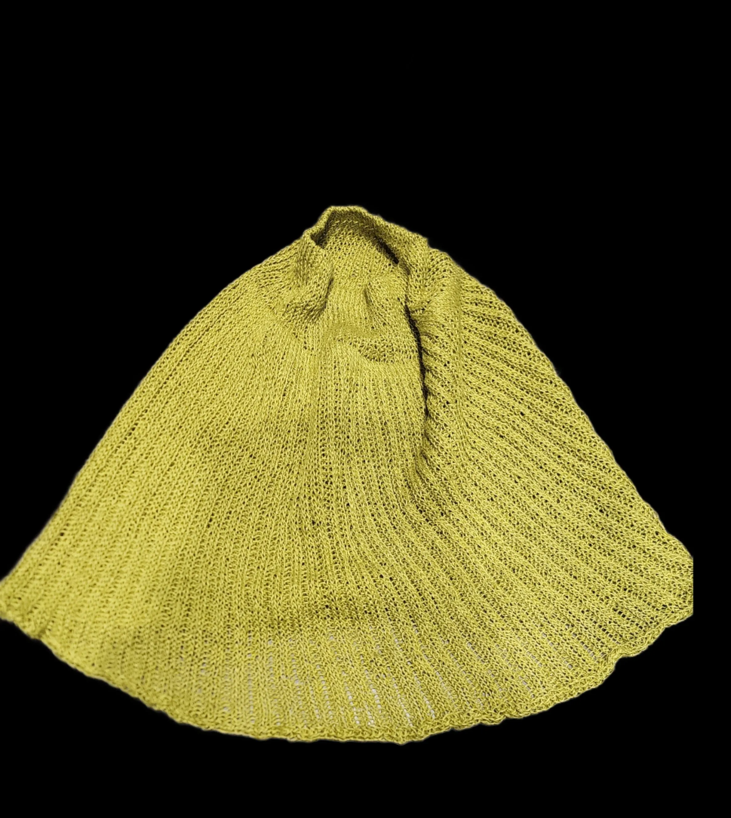 Hand knit shrug / Capelet (Linen)