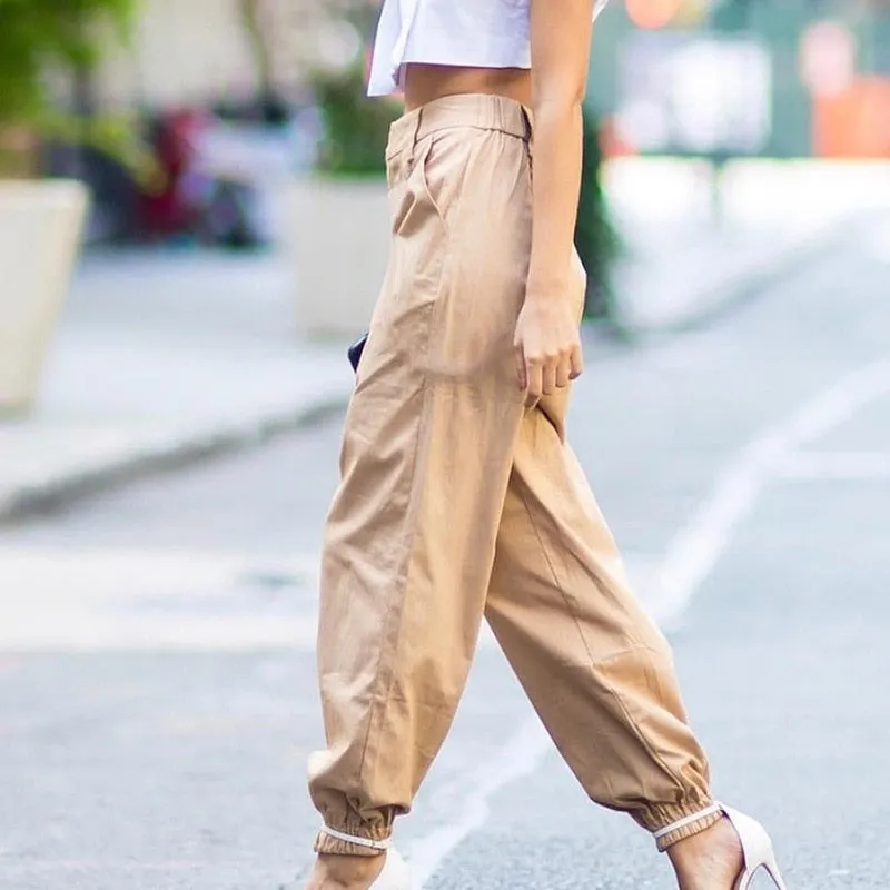 High Waist Harem Pants