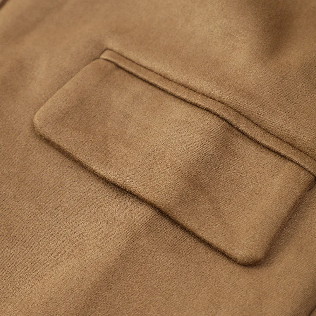 Long sleeve ladies' coat - button detail
