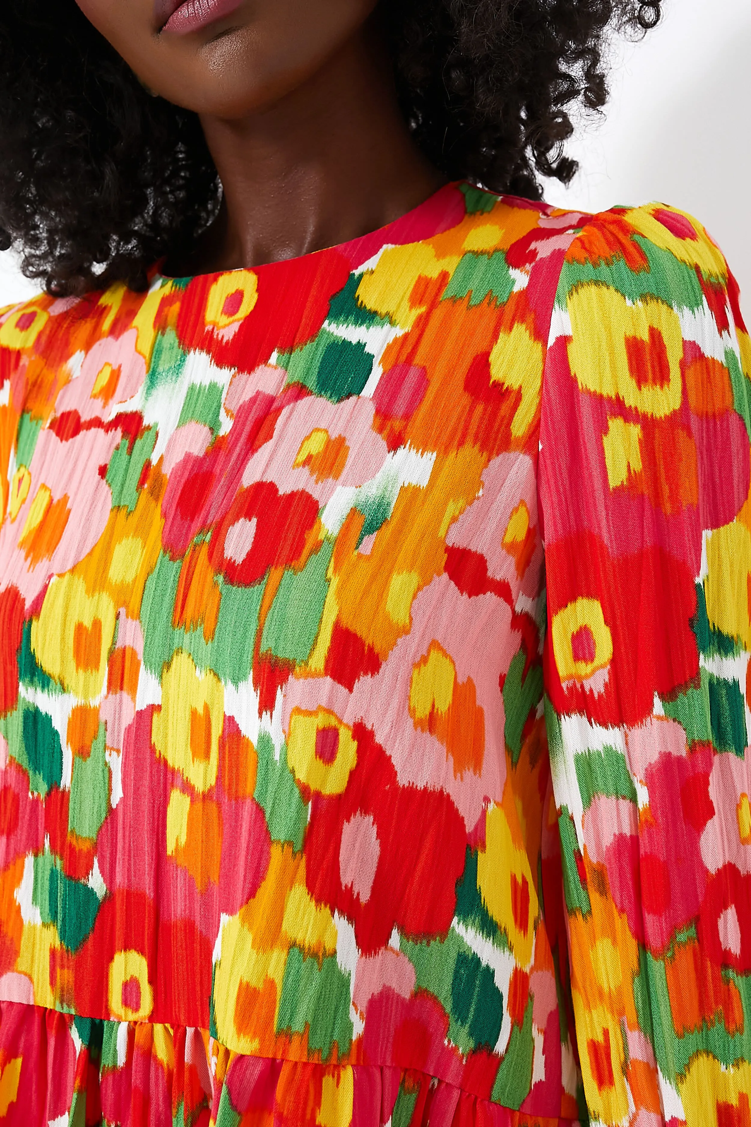 Magnolia Watercolor Carlota Blouse