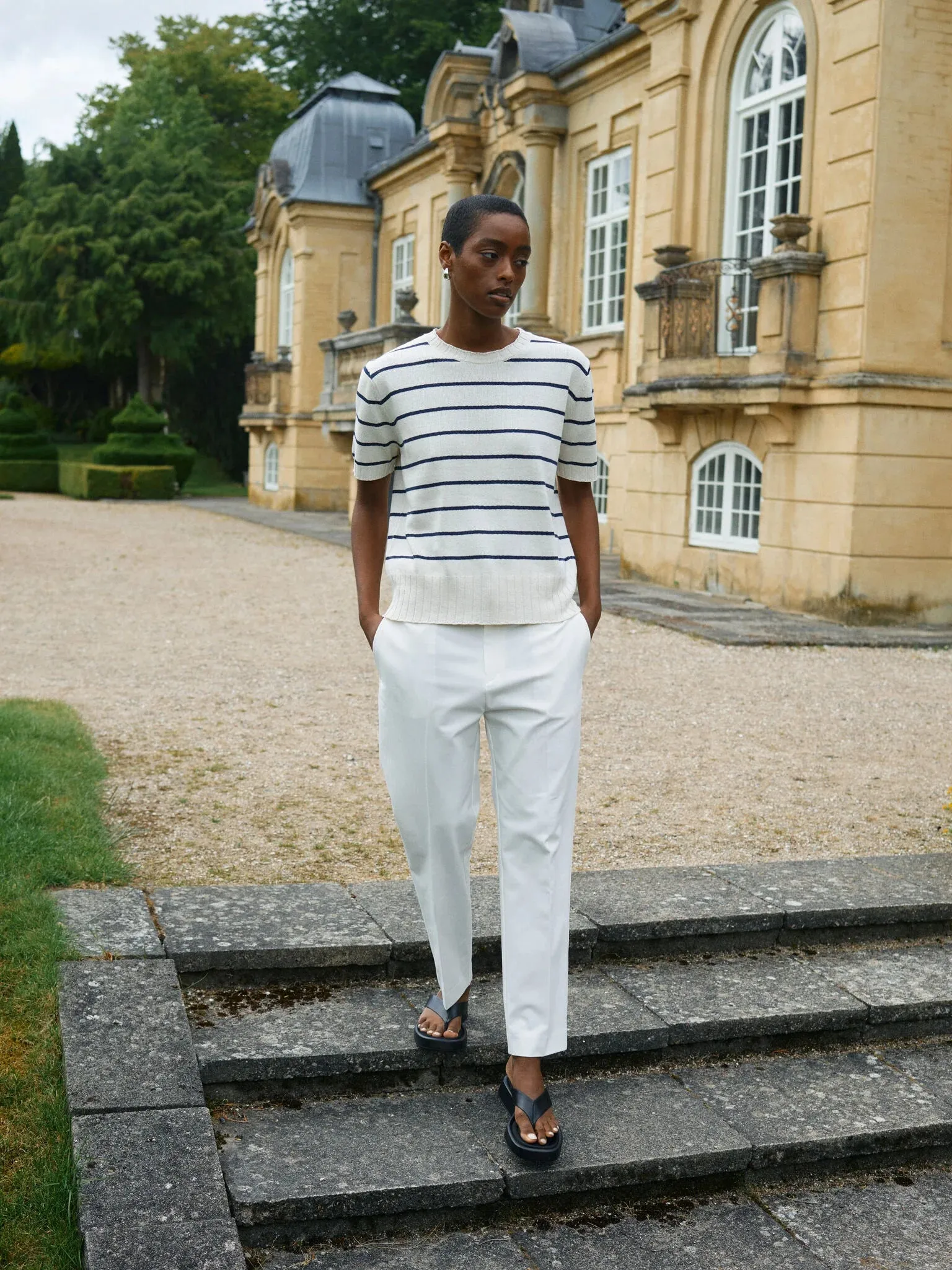 Mosmosh Nora Estelle Cropped Trousers