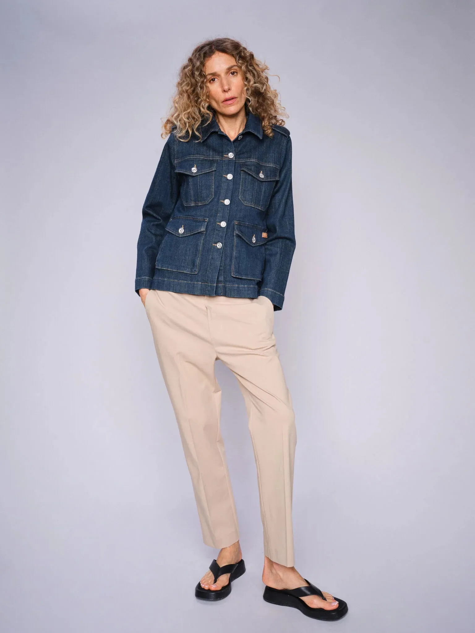 Mosmosh Nora Estelle Cropped Trousers