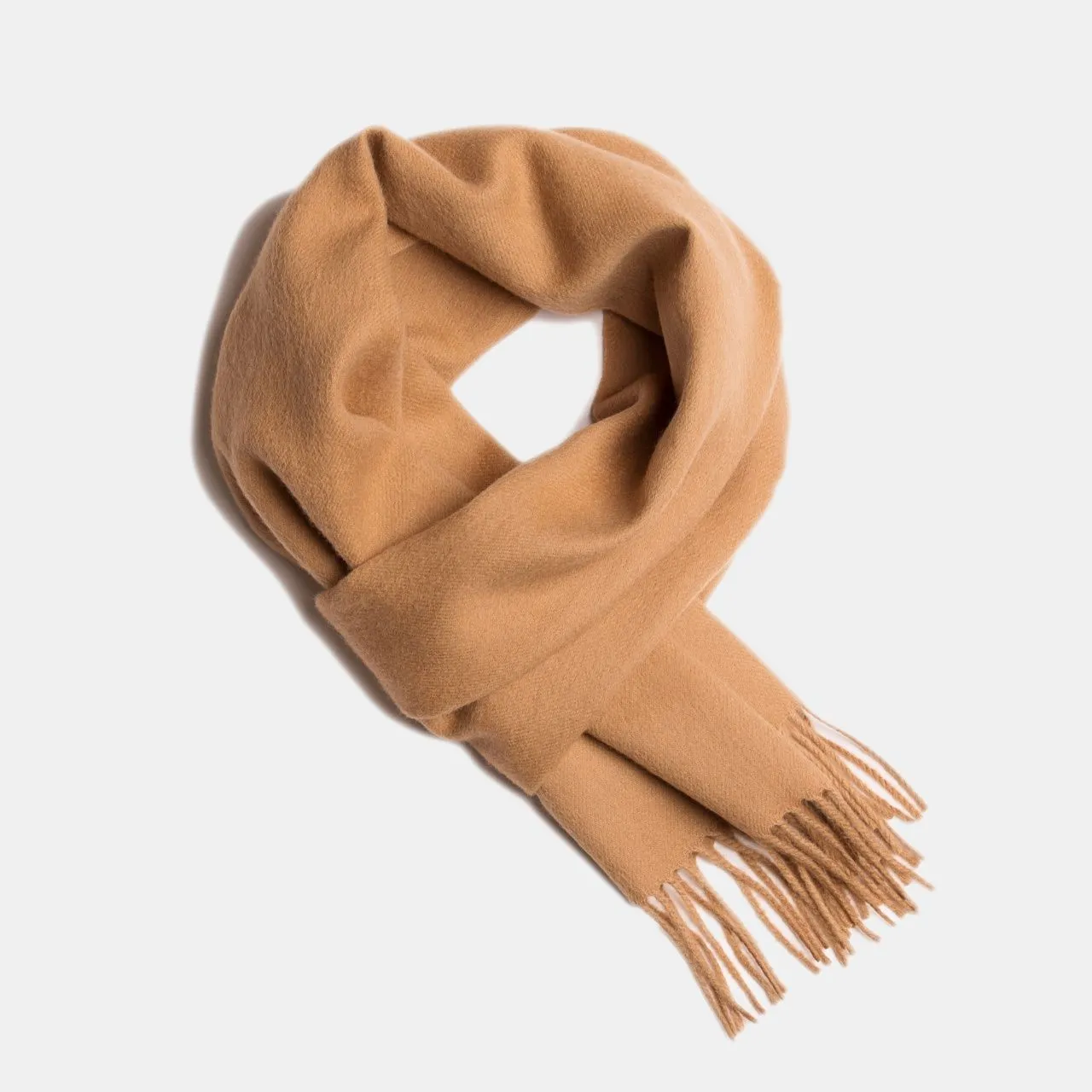 Natural Baby Alpaca Wool Scarf – Exclusive 200 Unisex