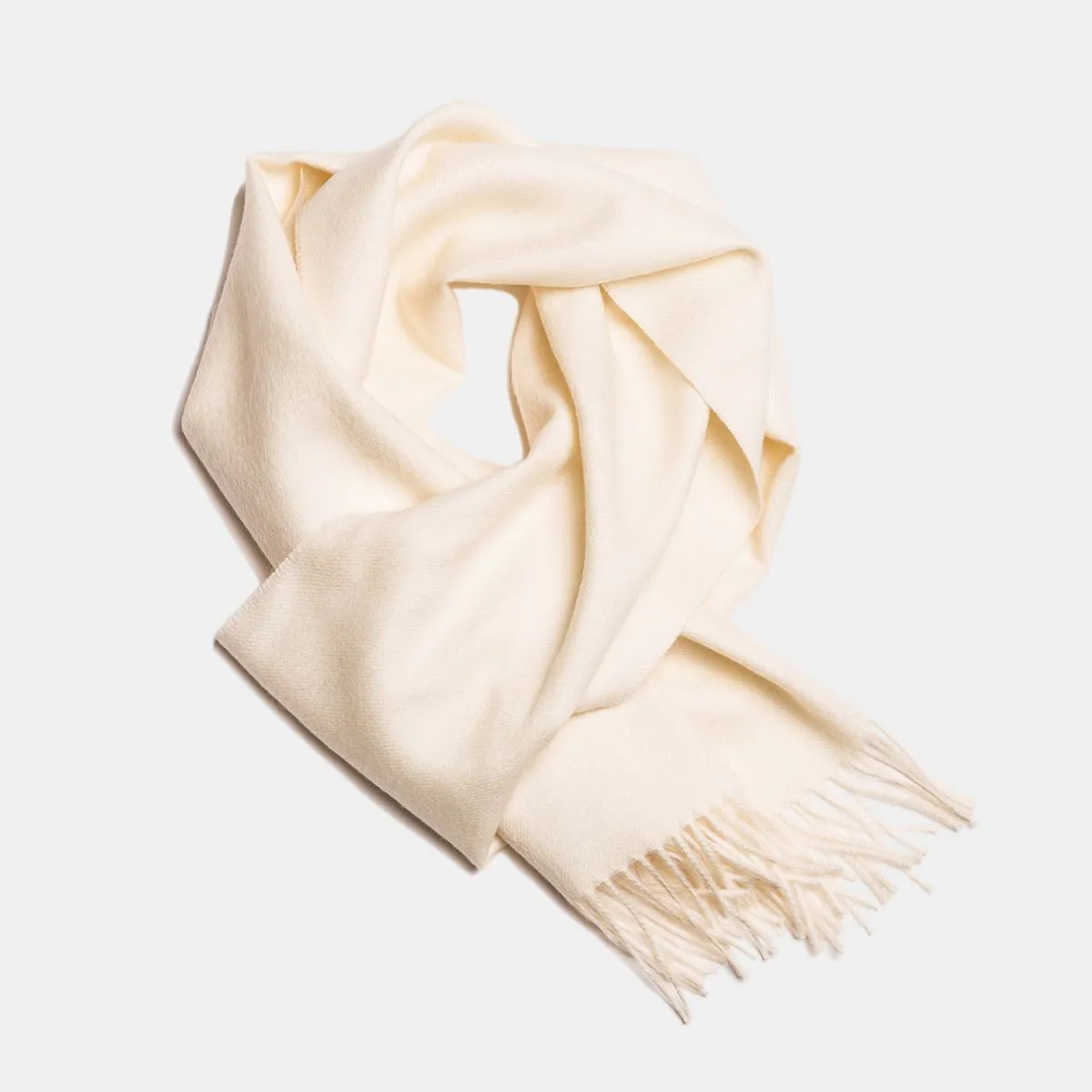 Natural Baby Alpaca Wool Scarf – Exclusive 200 Unisex