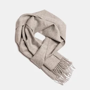 Natural Baby Alpaca Wool Scarf – Exclusive 200 Unisex
