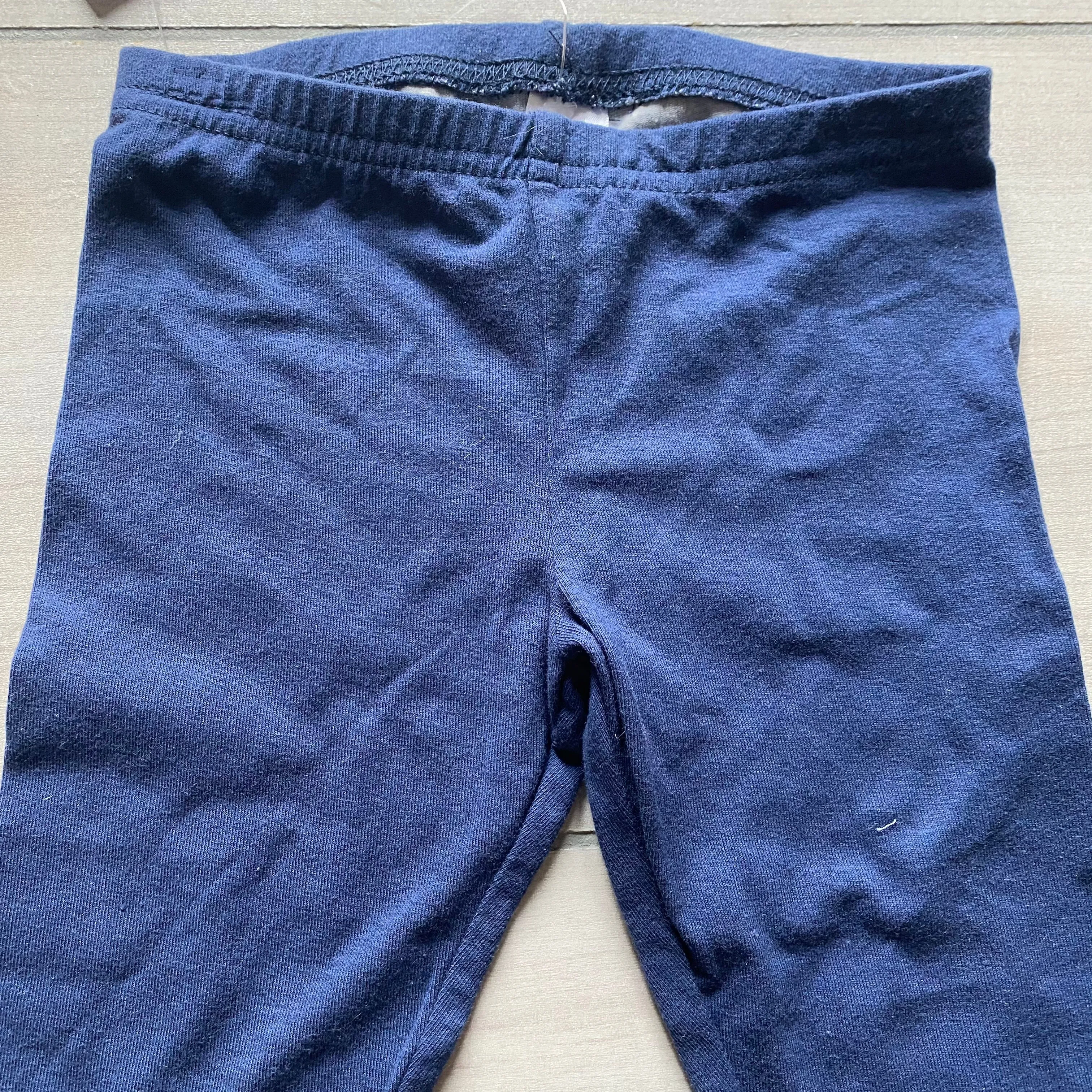 NEW Carter's Navy Rainbow Striped Leggings