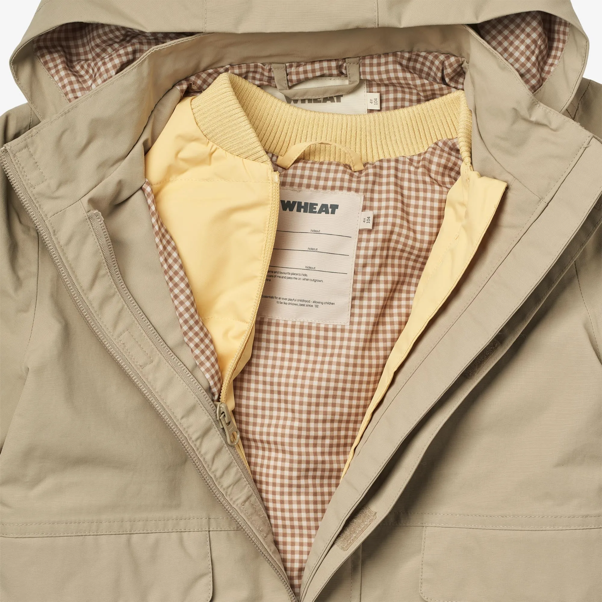 Parka Alke - warm stone