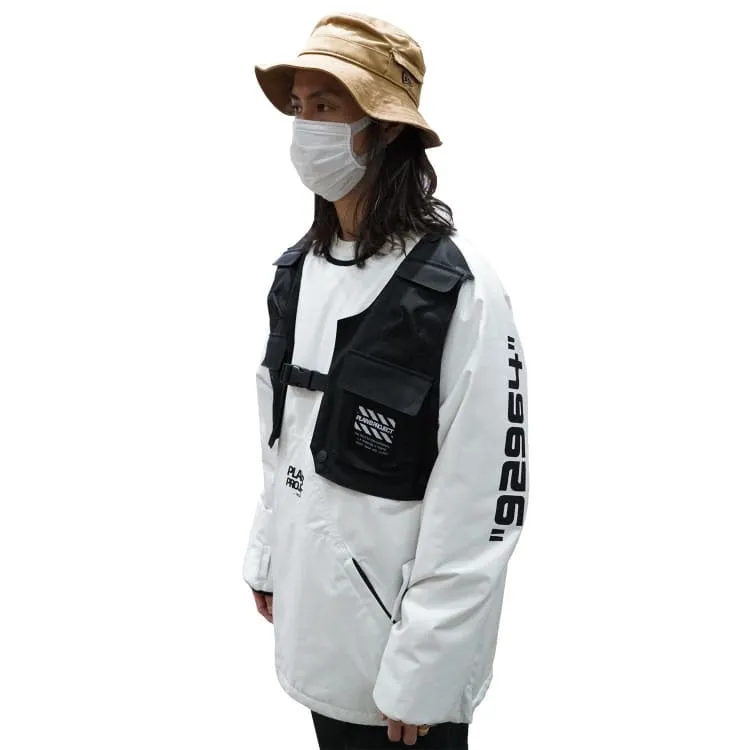 PLANB PROJECT Piste Snow Jacket (Japanese Brand) White [Unisex]