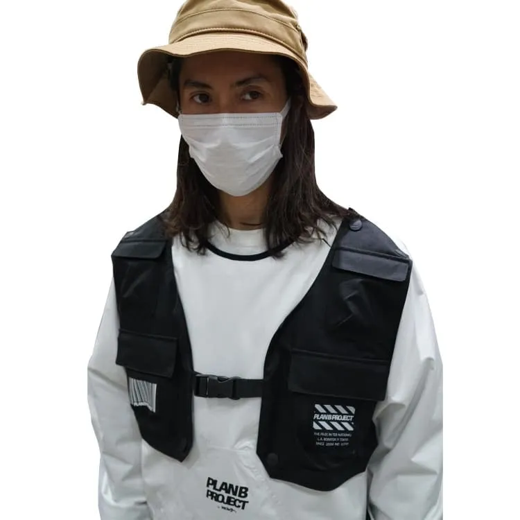 PLANB PROJECT Piste Snow Jacket (Japanese Brand) White [Unisex]