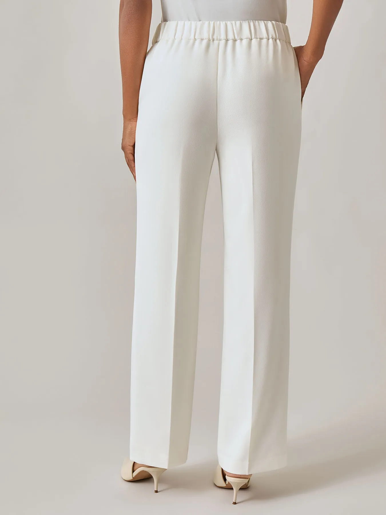 Plus Pull On Pant, Iconic Stretch Crepe