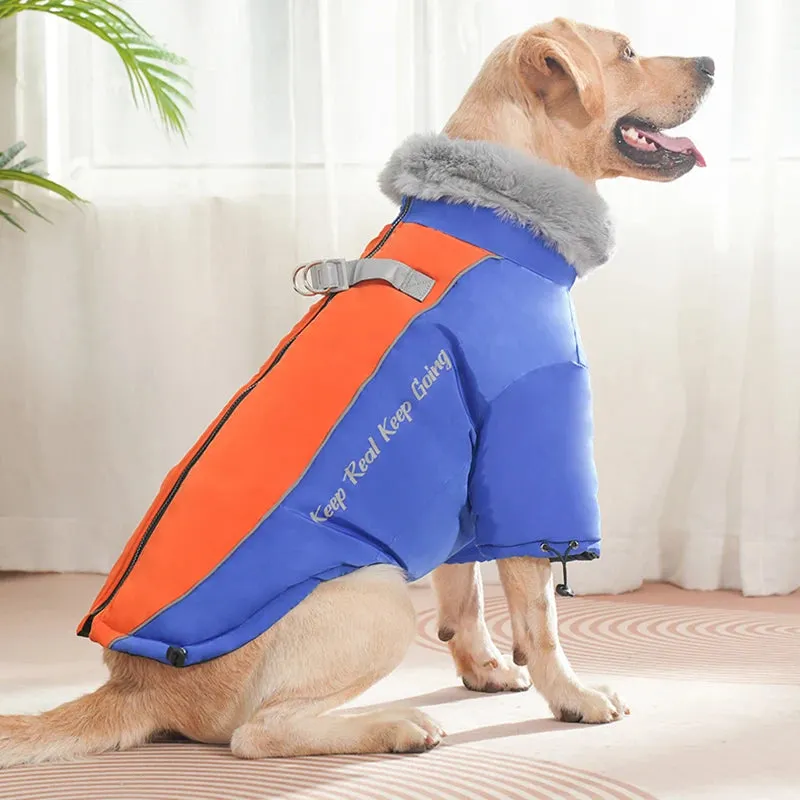 PolarPaws™ Premium Dog Down Jacket - Waterproof Winter Coat