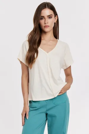 RAYA TEE ALABASTER SLUB