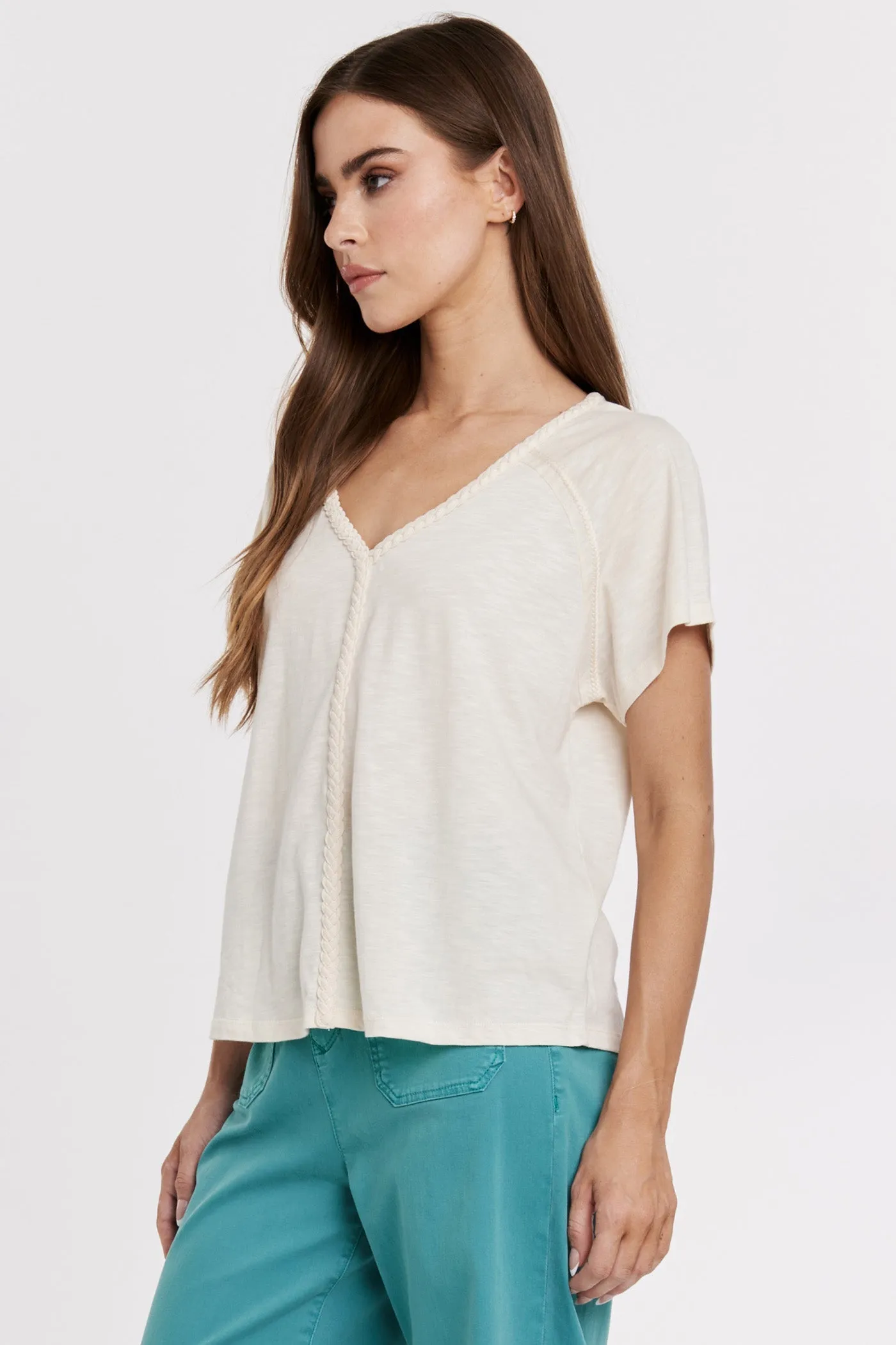 RAYA TEE ALABASTER SLUB