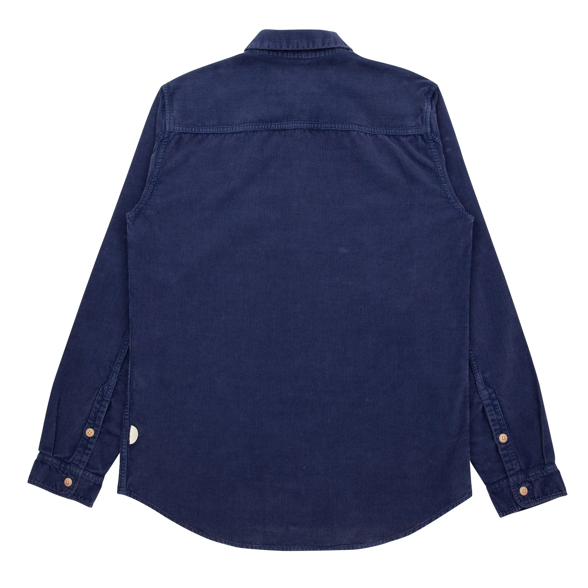 Relaxed Babycord Shirt Washed Ink