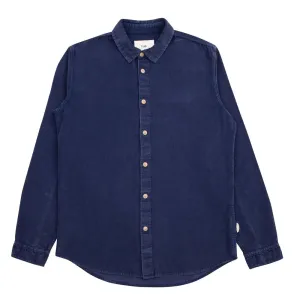 Relaxed Babycord Shirt Washed Ink