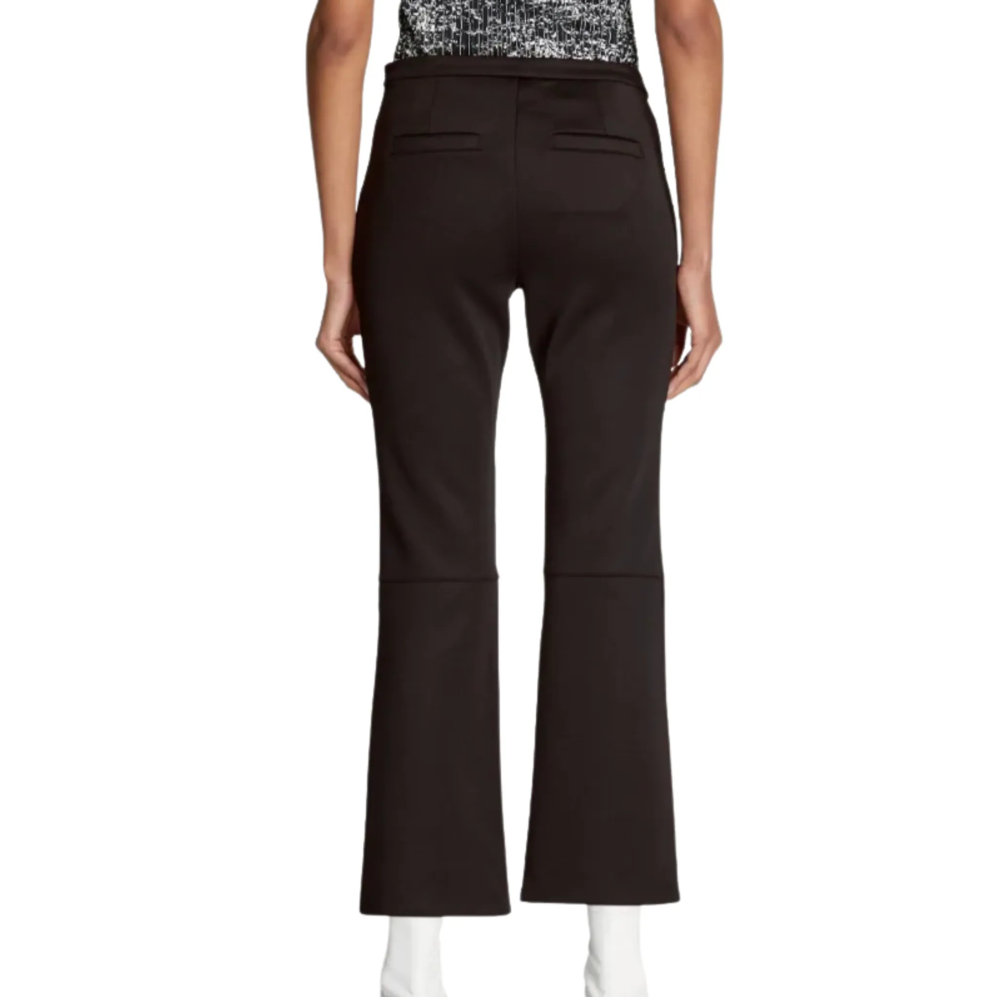 Scuba Cropped Flare Pant