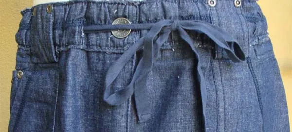 Spring Blue Long Denim Skirt