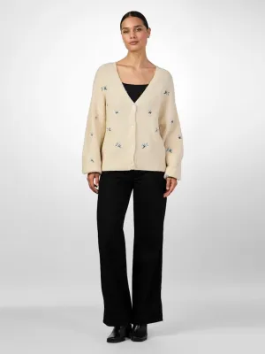 Yasfleur Ls Knit Cardigan Noos - SS25
